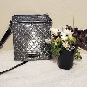 Silver Betsey Johnson Satchel